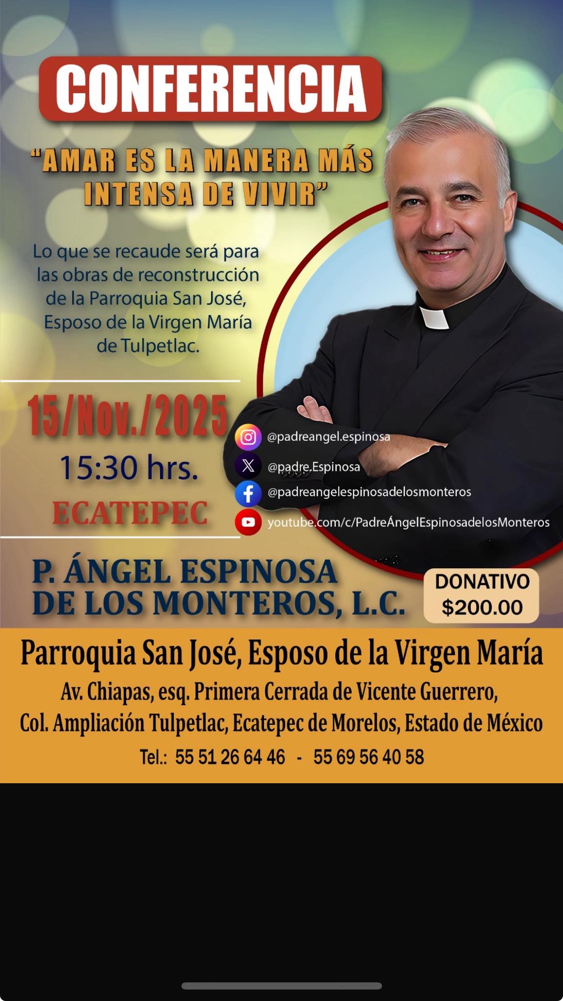 Conferencia Padre Ángel 1